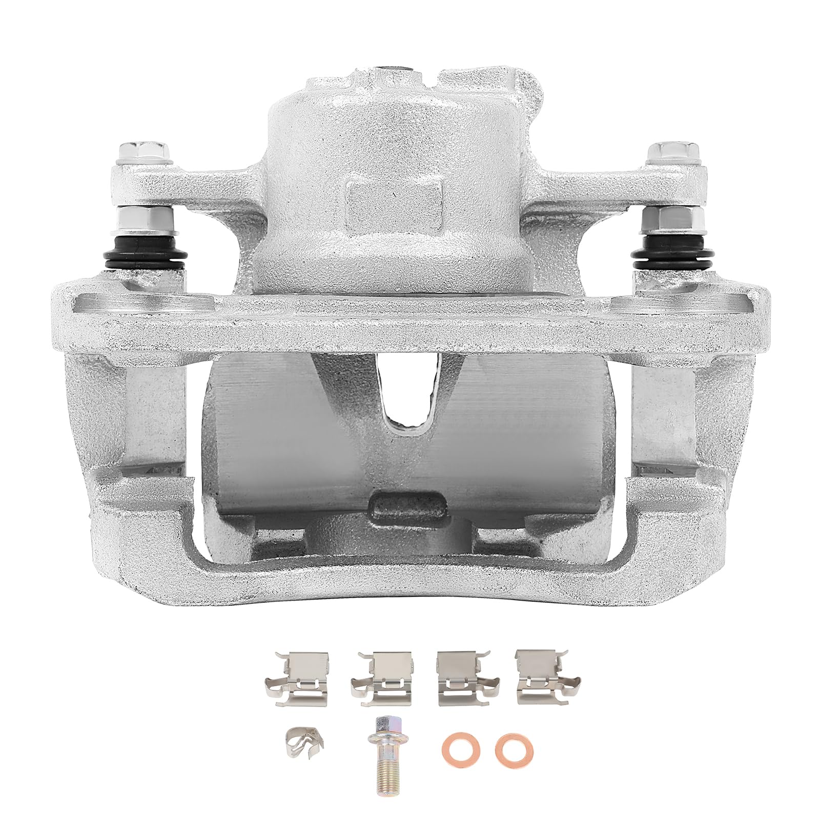 SCITOO Front Right Disc Brake Caliper With Bracket 19B3195 Silver