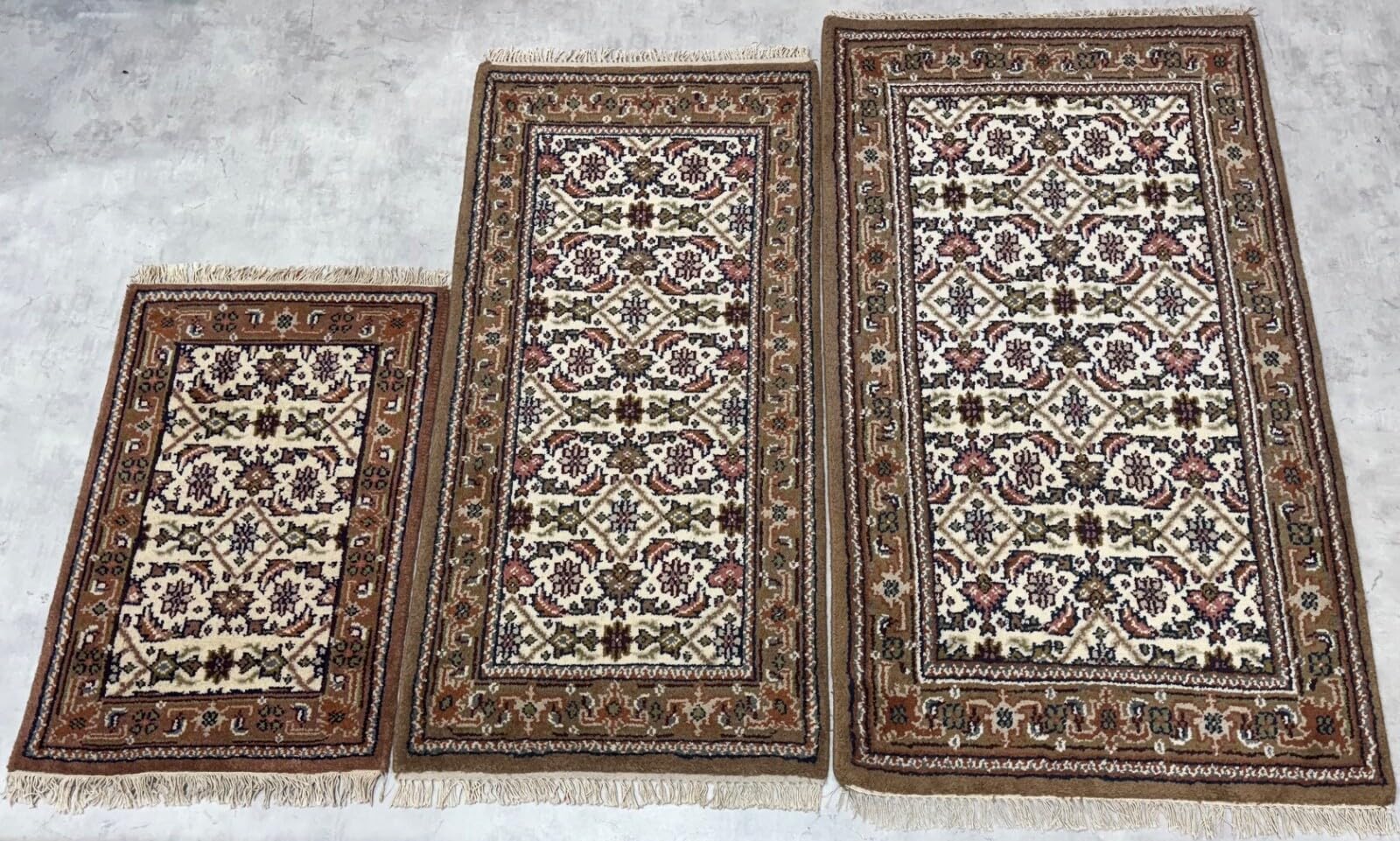 Tappeto annodato a mano Lana 70 x 140 cm wi_146281962942_2