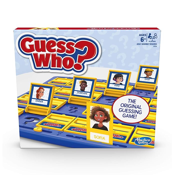 Buy Guess Who? Game Original Guessing Game for Kids Ages 6 and Up for 2