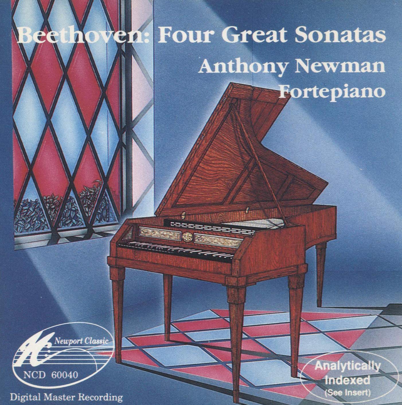 Beethoven: Four Great Sonatas for Fortepiano op 27 No 2, op 57 no 1, op 13 no 1, op 53 (Newport Classics) [Audio CD]