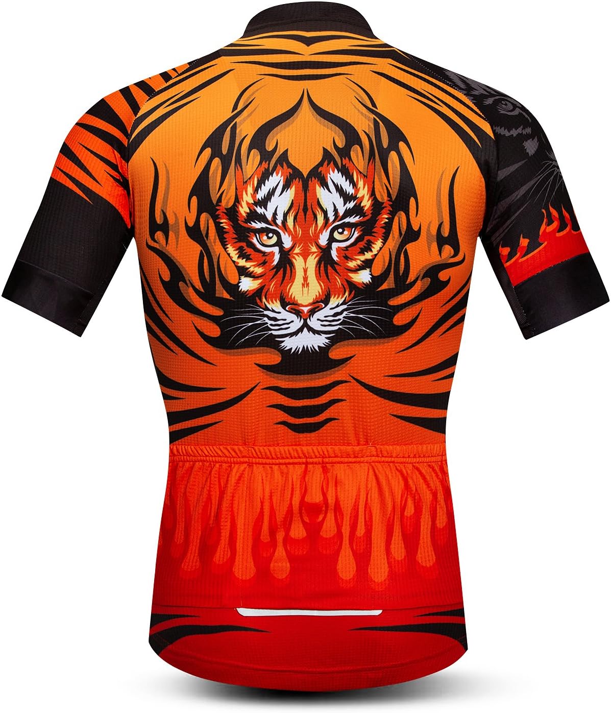 JPOJPO Men's Cycling Jersey Bicycle Short Sleeved Bicycle Jacket with Pockets - Image 3