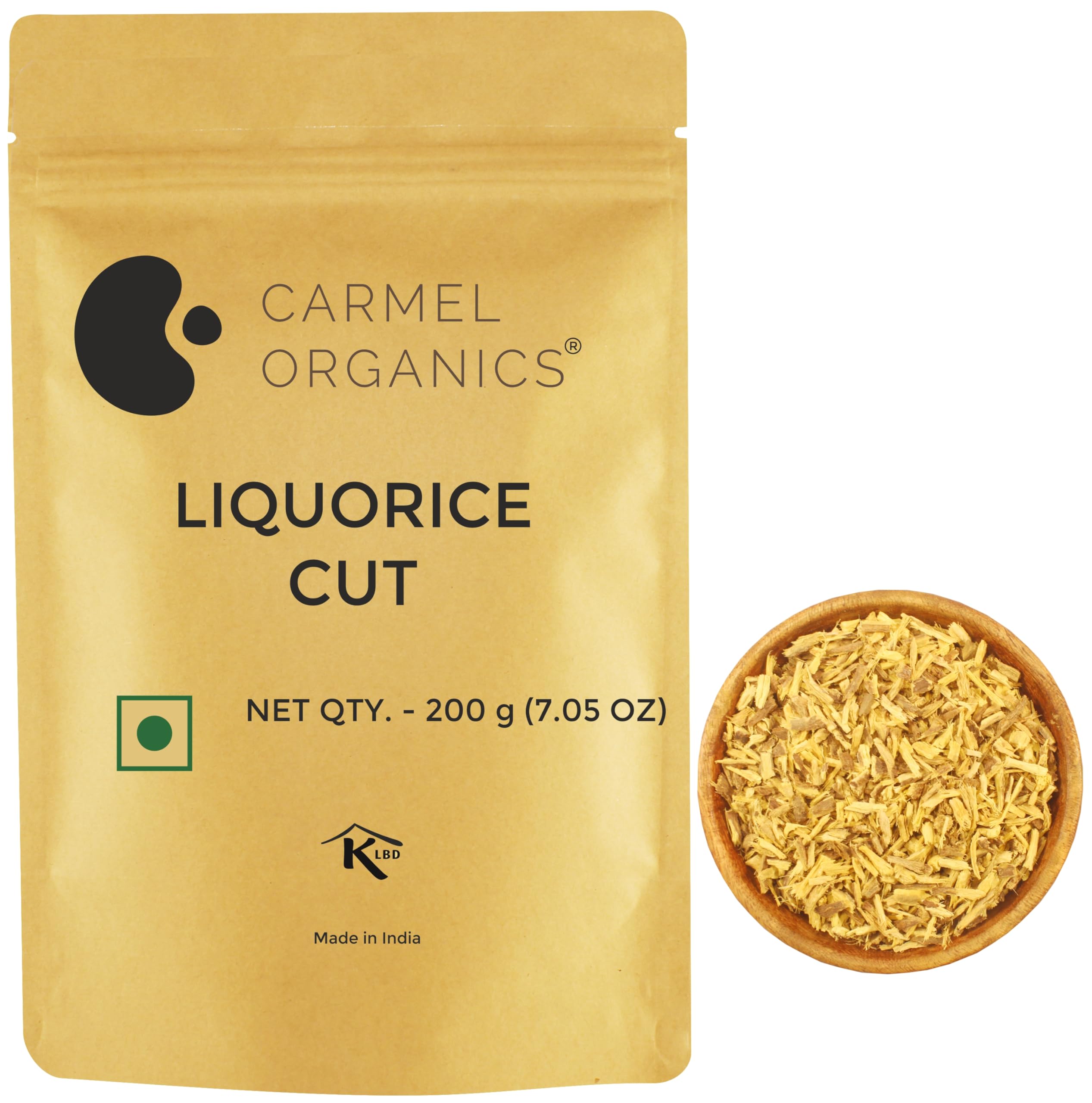 CARMEL ORGANICS Liquorice Root Whole 100 Grams — Amazon image 12