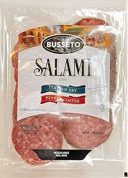 Amazon.co.jp: 【BUSSETO】デュオサラミ スライス142g×3* : 食品