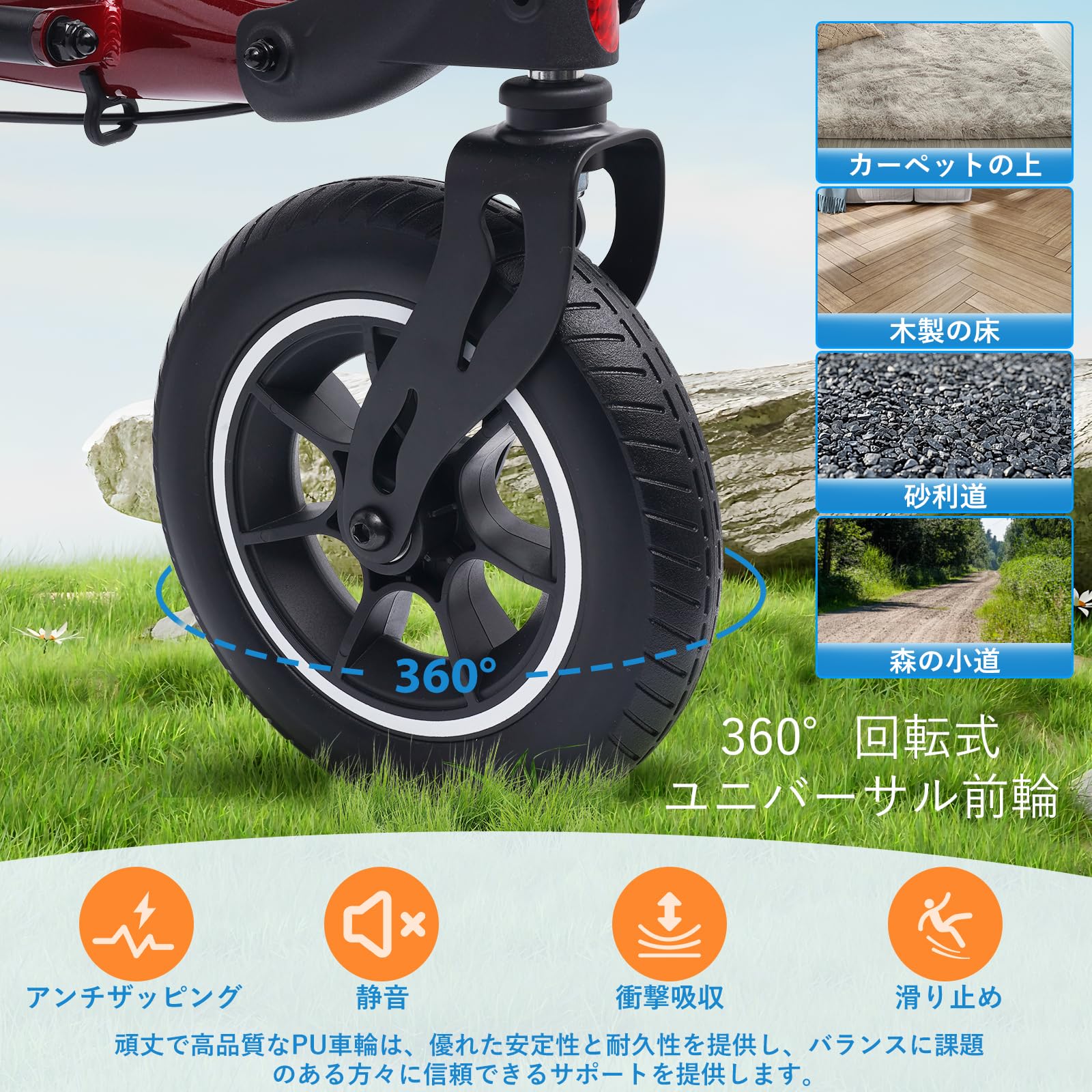 Amazon | ZENBON 歩行器 シルバーカー 高齢者用 超軽量アルミ製 室内