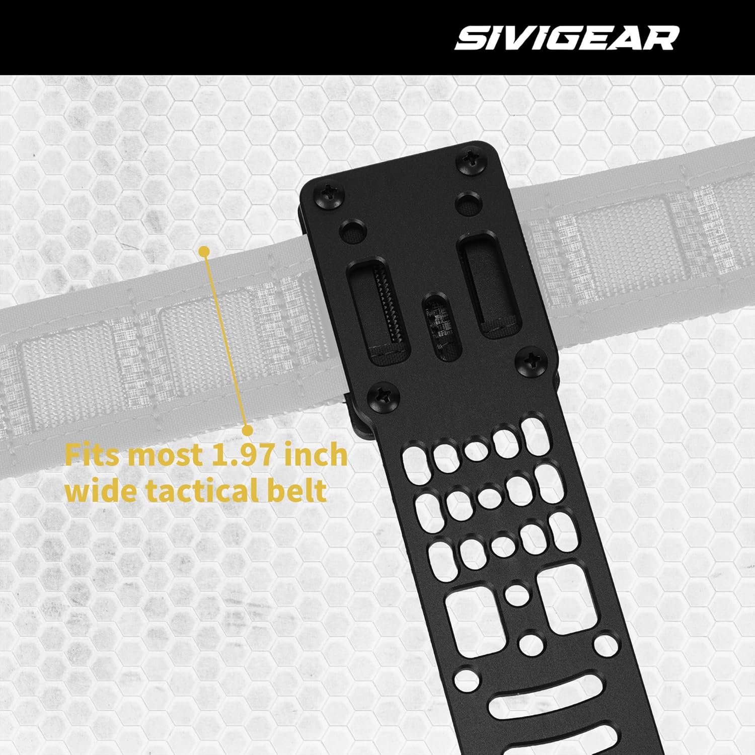 Drop Leg Strap Holster for QLS, Aluminum Alloy Modular Holster Adapter with Thigh Strap, Tactical Police Gear for Airsoft and Outdoor Enthusiasts