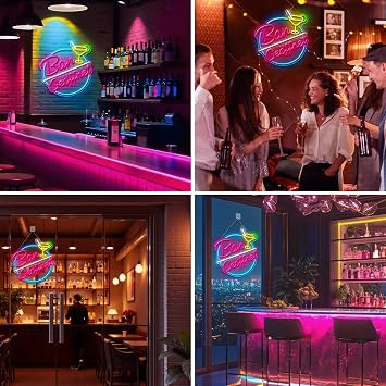 Bar Open Neon Sign Bar Open LED Neon Light