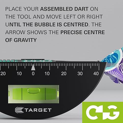 Miniatura 5 de Target Darts Herramienta de identificación del centro de gravedad