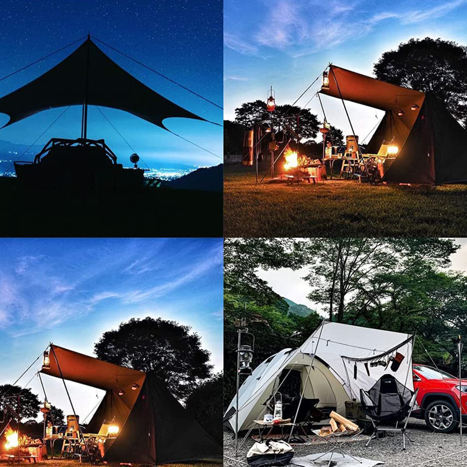 キャンプ　タープポール　6本セット タープ用スチールポール6本セット｜TENT・TARP ACCESSORY