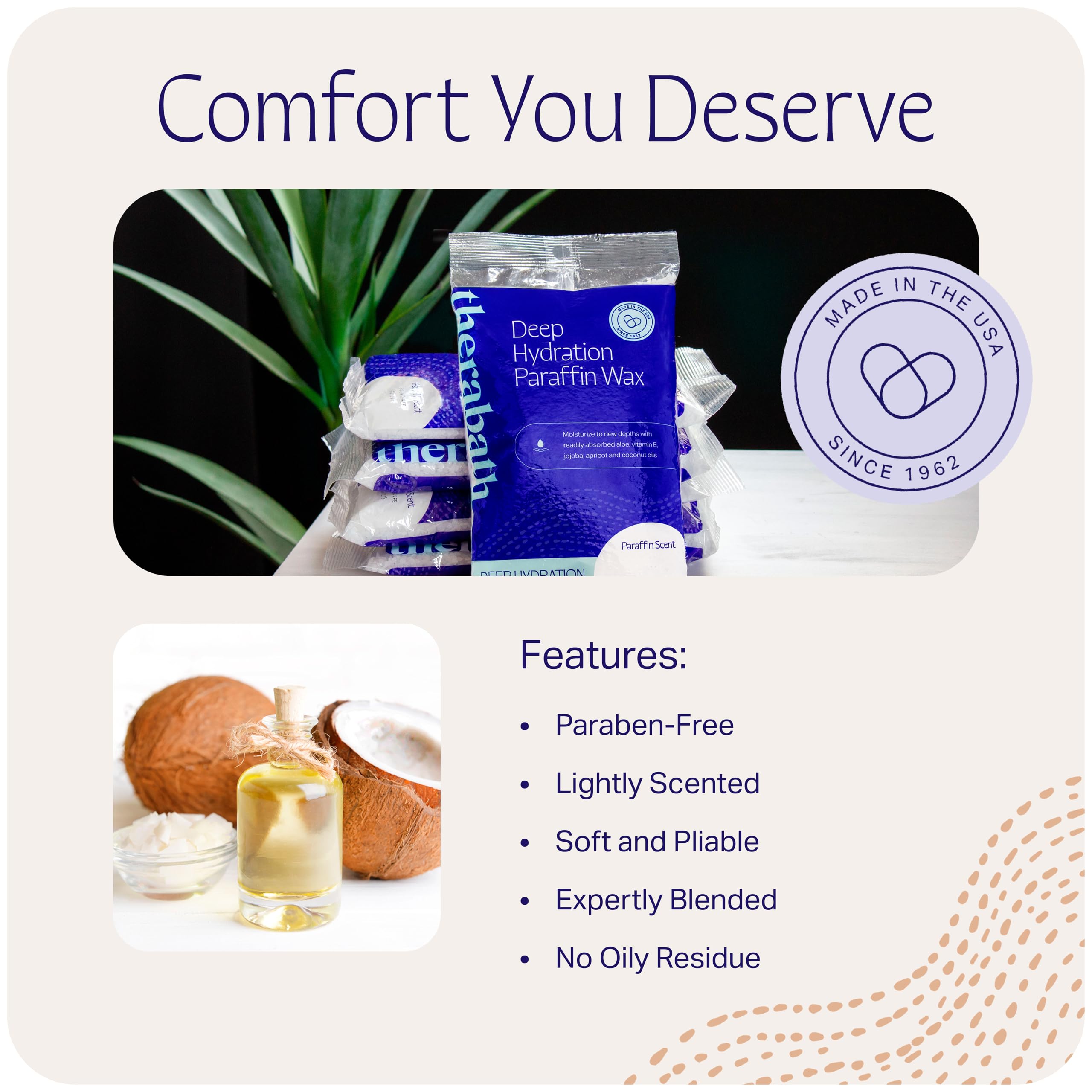 Amazon.com: Therabath Deep Hydration Paraffin Wax Bath Refills