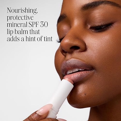 Miniatura 2 de COOLA Bálsamo labial orgánico teñido y protector solar mineral con SPF 30, cuidado labial probado por dermatólogos para protección diaria, vegano,