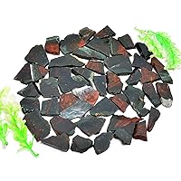 Vista 116 de Natural Yaxaite Raw Slice Gemstone- Healing Crystals for DIY Jewelry Making -Loose Natural Cabochon -Perfect for Crafting Unique Jewelry Designs