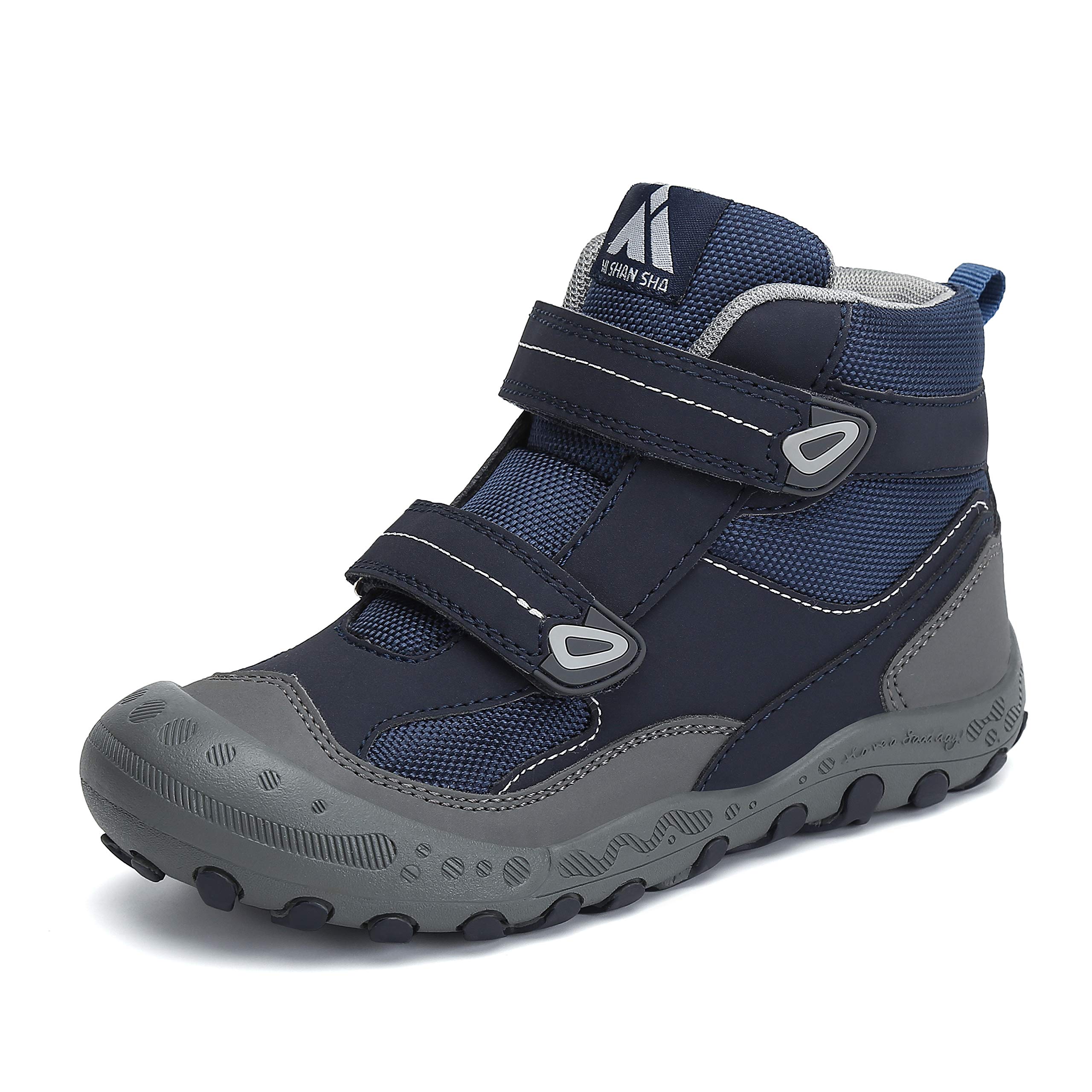 Mishansha Unisex NiƱos Zapatos de Senderismo para Antideslizante y Ligero Botas para niƱa Botas de MontaƱa