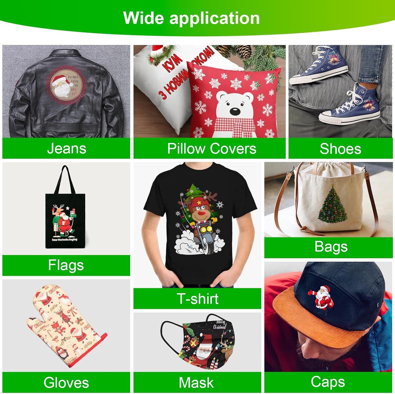 CenDale DTF Powder Kit, Includes Fine Medium, White Black Digital DTF Transfer Powder for Sublimation, Compatible with DTF and DTG Printers, DTF PreTreat Powder for All Fabric Jeans Cotton T-Shirt