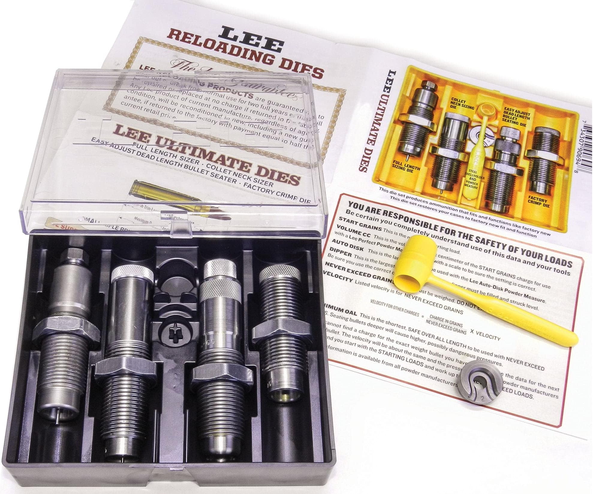 Lee Precision Reloading 243 Win Ultimate Rifle Die Set
