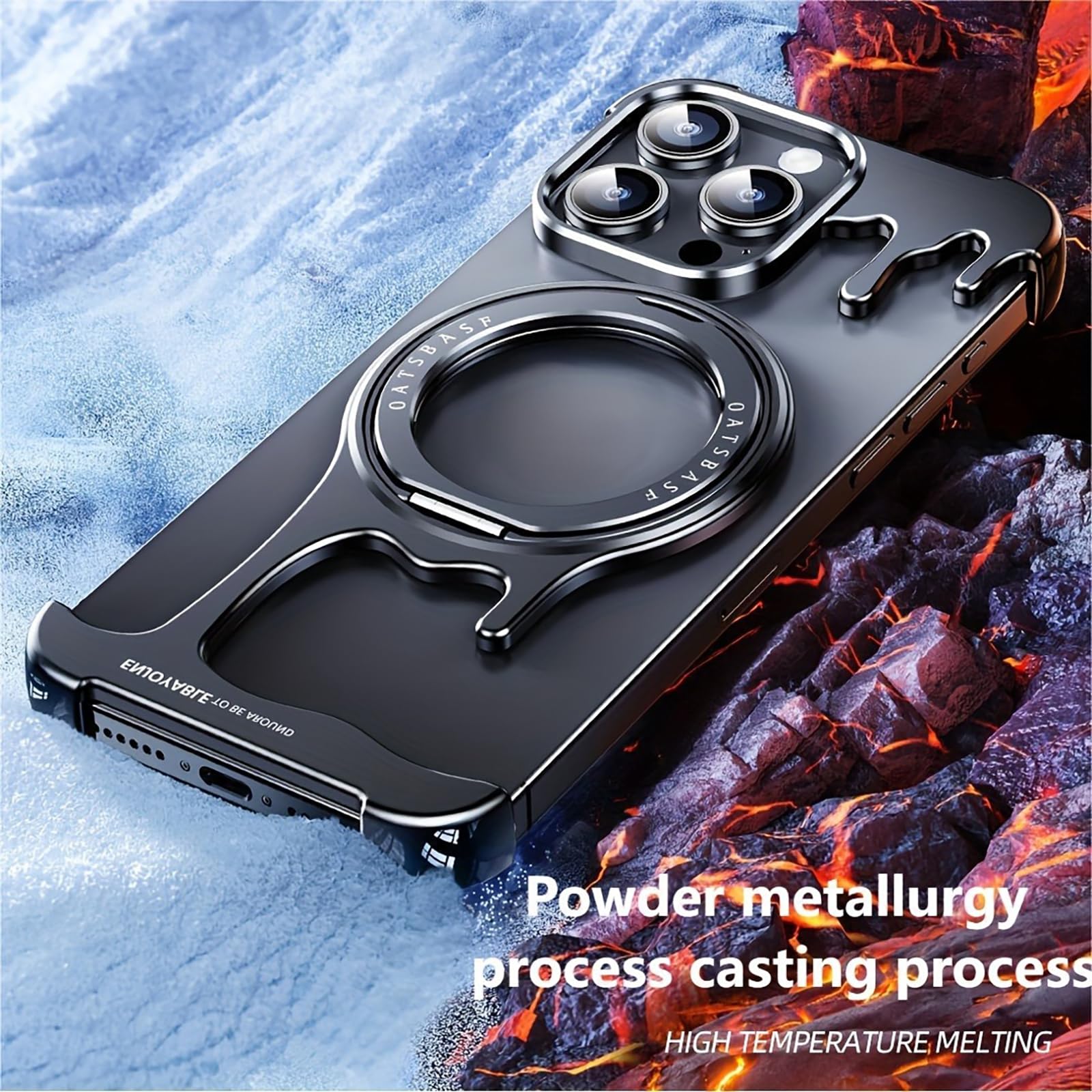 Amazon.com: HUHUCASE for iPhone 15/14/13 Promax Liquid Metal