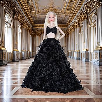 15 Pieces 11.5 Inch Girl Dolls Fashion Pack 6 Set Doll Clothes Include