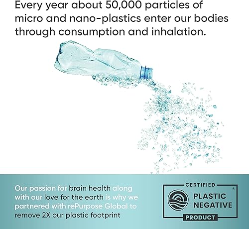 Miniatura 7 de TAHIRO Suplemento de enfoque cerebral Suplementos cerebrales para la memoria y la concentración Suplemento natural de apoyo cerebral con gingko