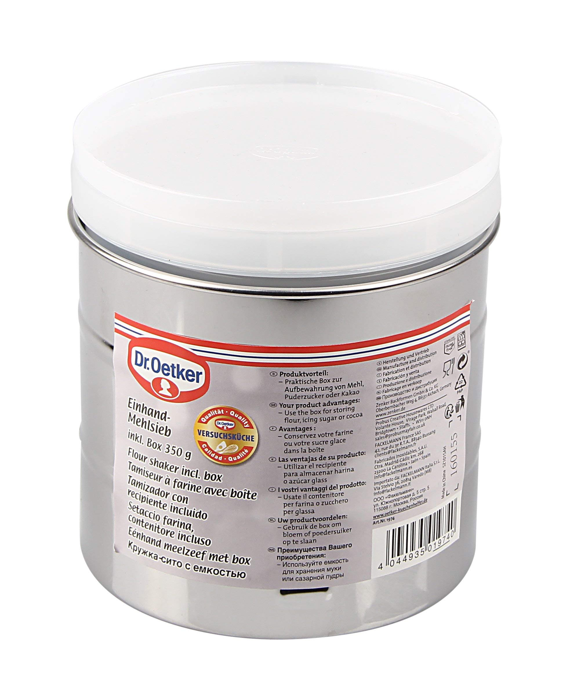 DR OETKER Sito do mąki + box 350gr