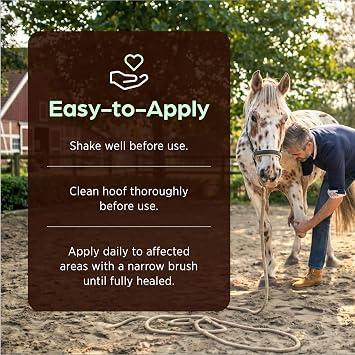 Kopertox Water-Resistant Thrush Treatment for Horses & Foals, 16 oz