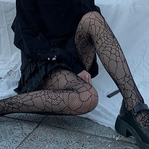 Miniatura 5 de Diadema de araña de Halloween, aretes de telaraña, medias de tela de araña, aros para el pelo de viuda negra, bandas para el cabello para mujer,