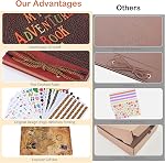 Adventure Book Diary Photo Scrapbook, Hard Cover Movie Up Travel Scrapbook for Anniversary, Wedding, Travelling, Birthday, Christmas (My Adventure)