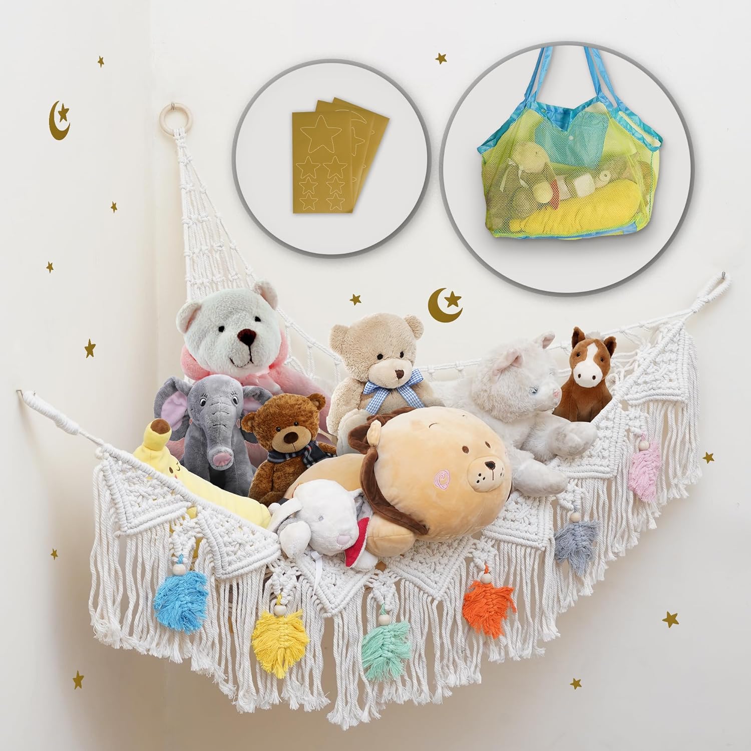 Corner stuffed animal hammock Clearance