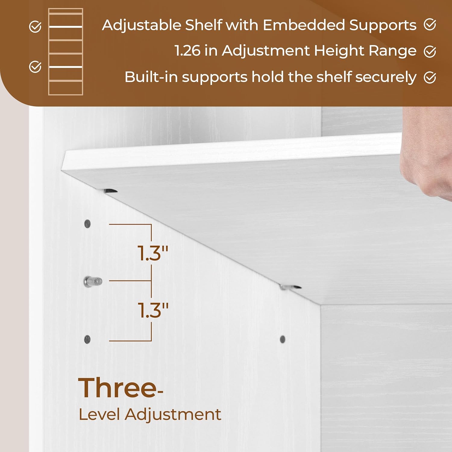 Yaheetech 7-Tier Open Bookcase and Bookshelf, Modern Simple Floor Standing Display Storage Shelves with Top Open Compartment for Home Office, Study, Living Room - White