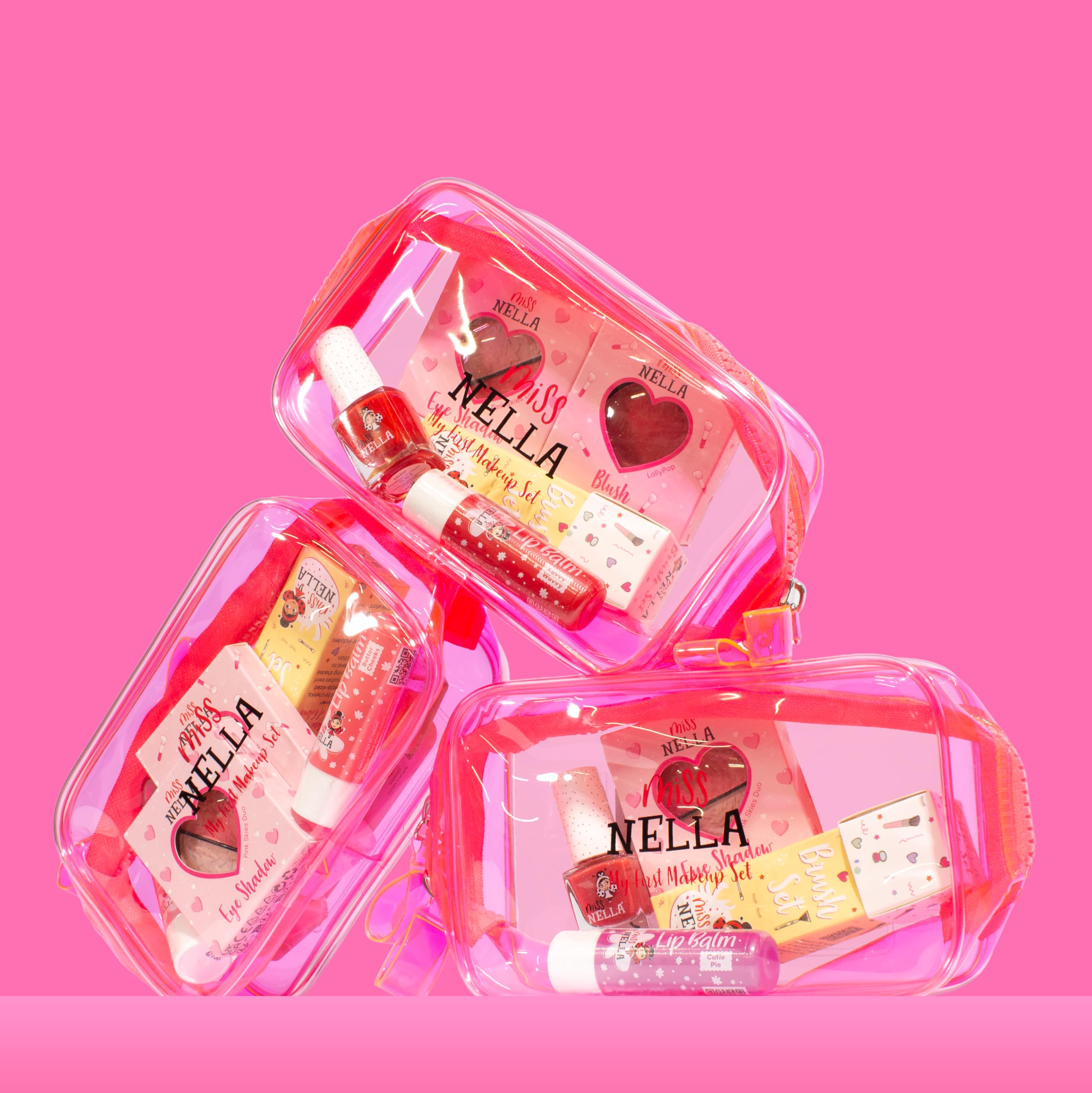Miss Nella BORSA DELLE MERAVIGLIE Il perfetto set regalo di trousse per cosmetici per ragazze che amano vestirsi, come la mamma