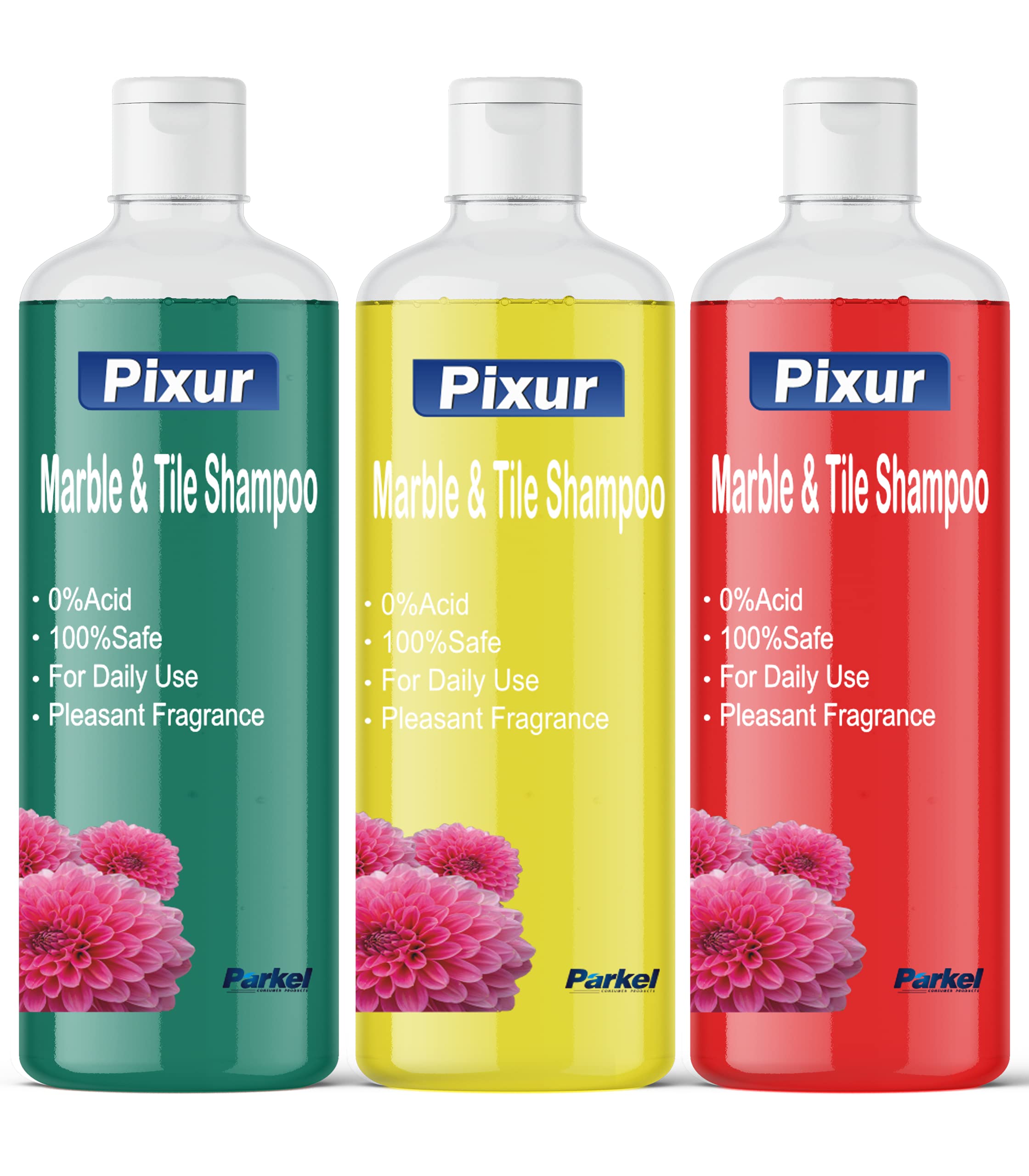 Pixur Marble And Tile Shampoo Pack Of 3 Pcs x 1 L (Orchid, Natural Oil & Camphor) / Floor Cleaner (B094XWMNDT) Amazon Price History, Amazon Price Tracker