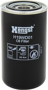 Hengst Filtration Hengst Oil Filter - Spin on - H19WD01