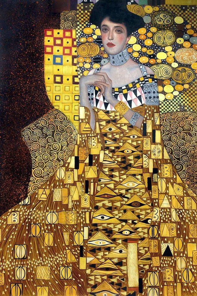 Gustav Klimt Portrait of Mrs Adele Blochbauer Art Nouveau Prints and Posters Gustav Klimt Wall Art Fine Art Wall Decor Women Landscape Abstract