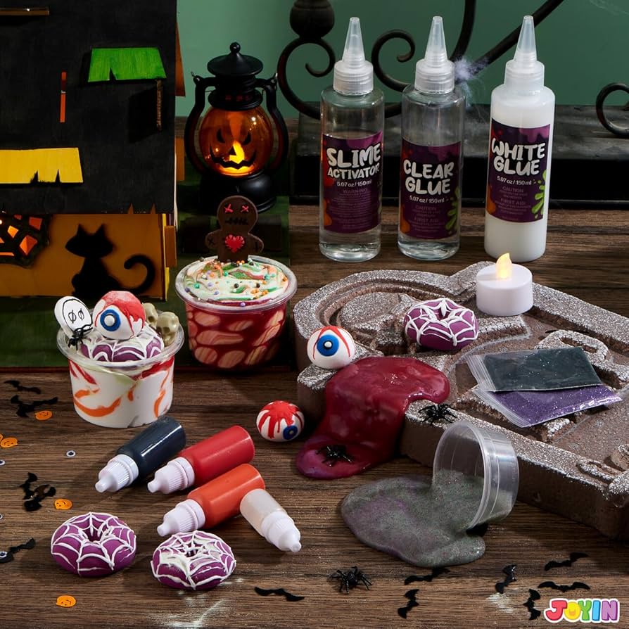 Amazon | JOYIN ハロウィン スライムキット 大釜ケトル Spooky Make