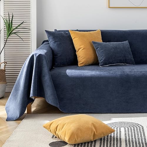 Miniatura 2 de Funda de sofá para sofá de 2 cojines, apta para mascotas, resistente al agua, antiarañazos, protector de muebles seccional en forma de L, funda