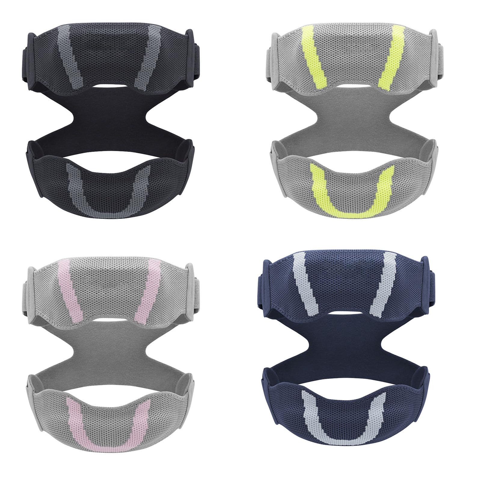 Stabilizzatori Ginocchio Doppie Compressione Cuscinetti Silicone Atletico Protezioni Cinghia Brace
