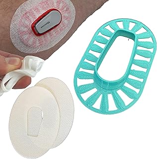 Dexcom G6 Grip Shield by Deck My Diabetes- The Ultimate Bump Protection. Flexible and Reusable Armor for Dexcom Users. (Aqua)
