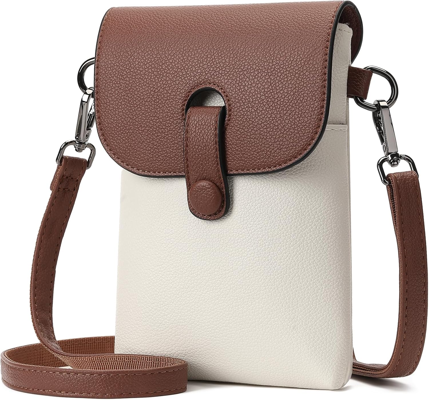 SENDEFN Cell Phone Purses for Women Small Crossbody Bag Wallet Purses Adjustable Strap