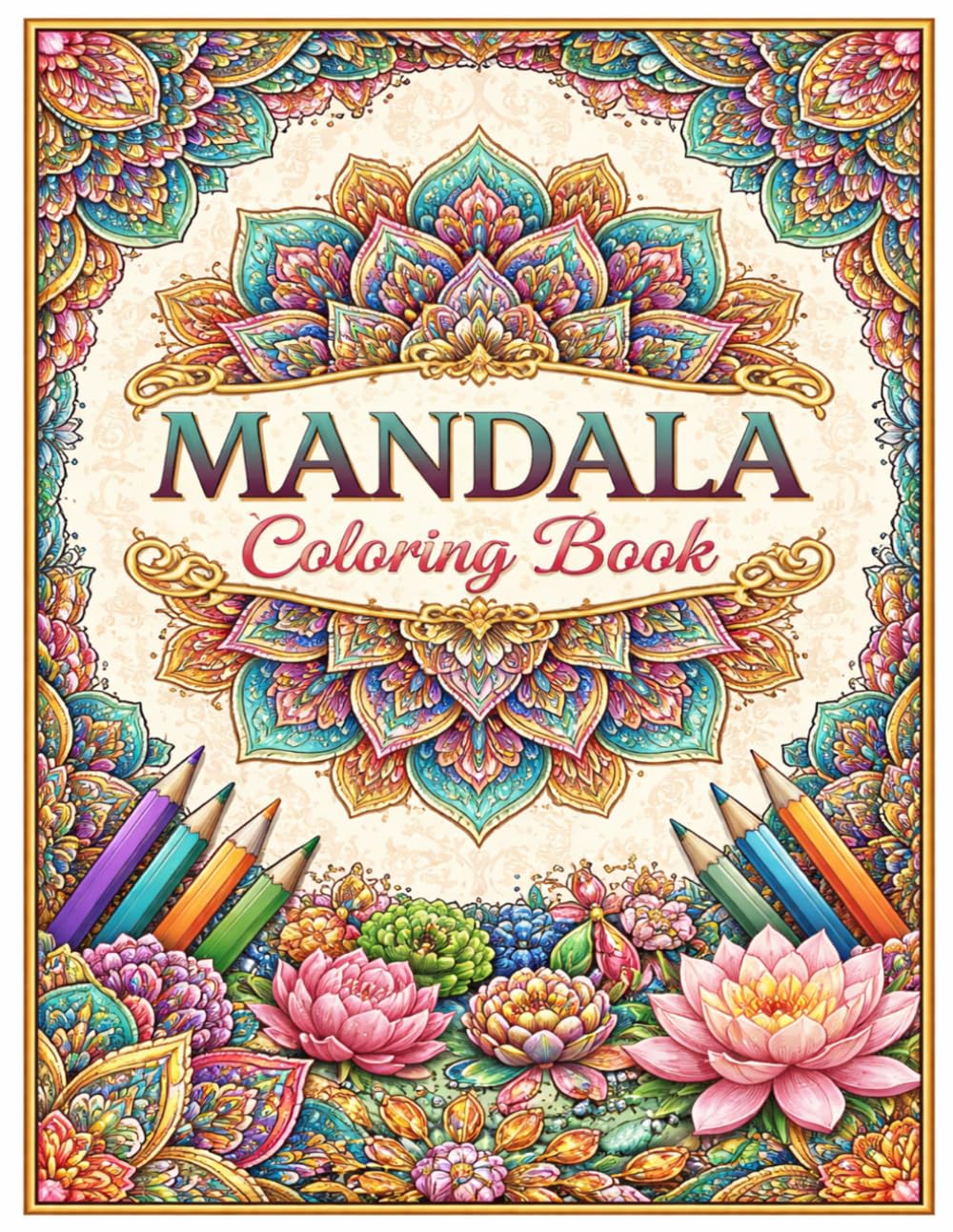Mandala Coloring Book for Relaxation: Stress Relief & Mindfulness Designs for Adults and Teens | Easy to Intricate Mandalas for Creative Calm