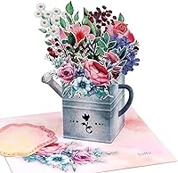 Vista 10 de Giiffu Tarjeta de felicitación de papel 3D con sobre, tarjeta de feliz cumpleaños para mujeres, mamá, esposa, tarjetas de felicitación para todas