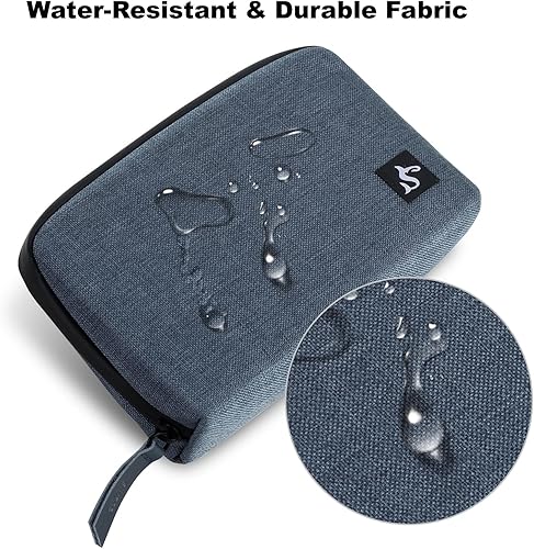 Miniatura 2 de Estuche organizador electrónico de viaje, bolsa impermeable para cables, cargador, disco duro, banco de energía, pequeño almacenamiento tecnológico