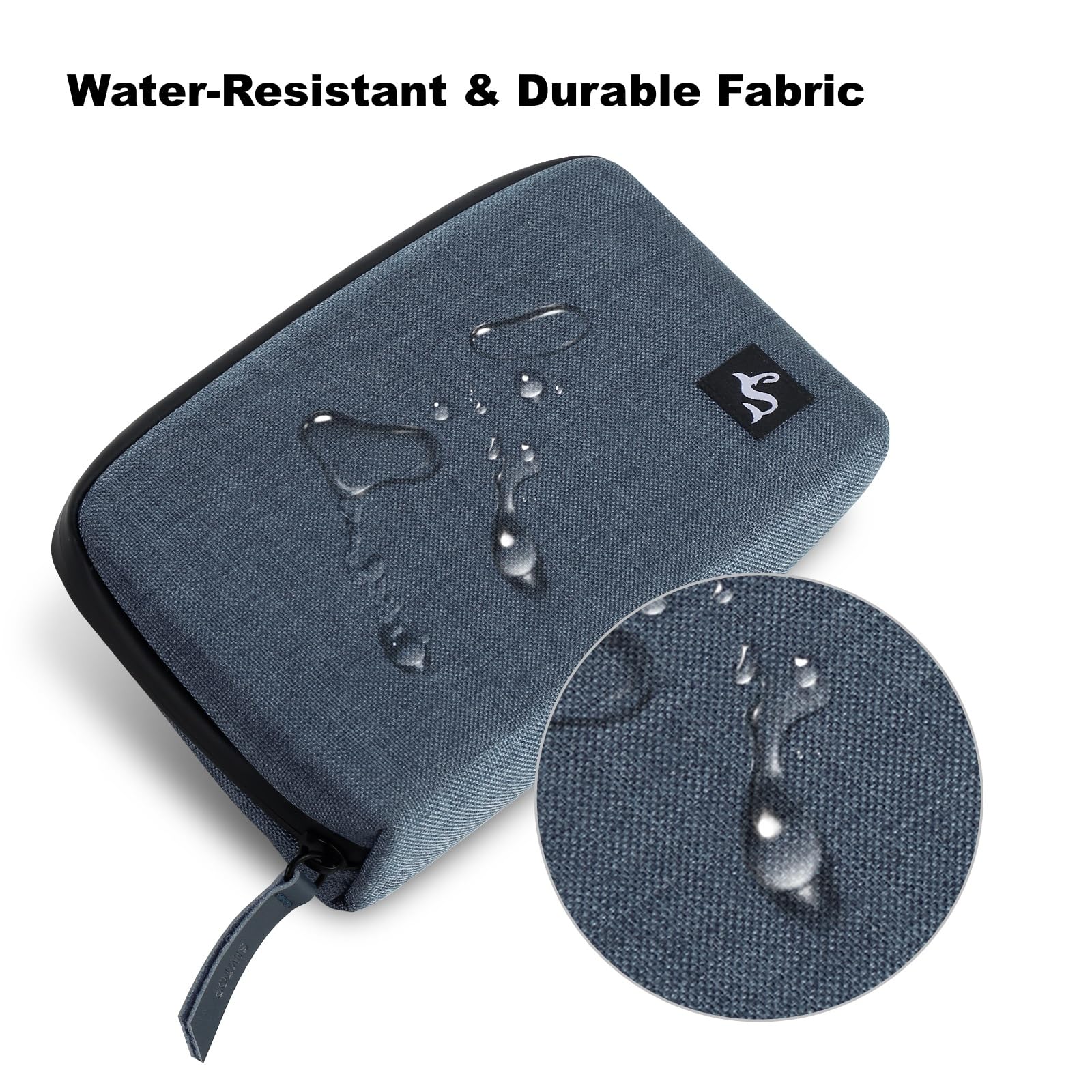 Borsa da Viaggio Waterproof Organizzatrice Eletroniche Blue - Dettaglio