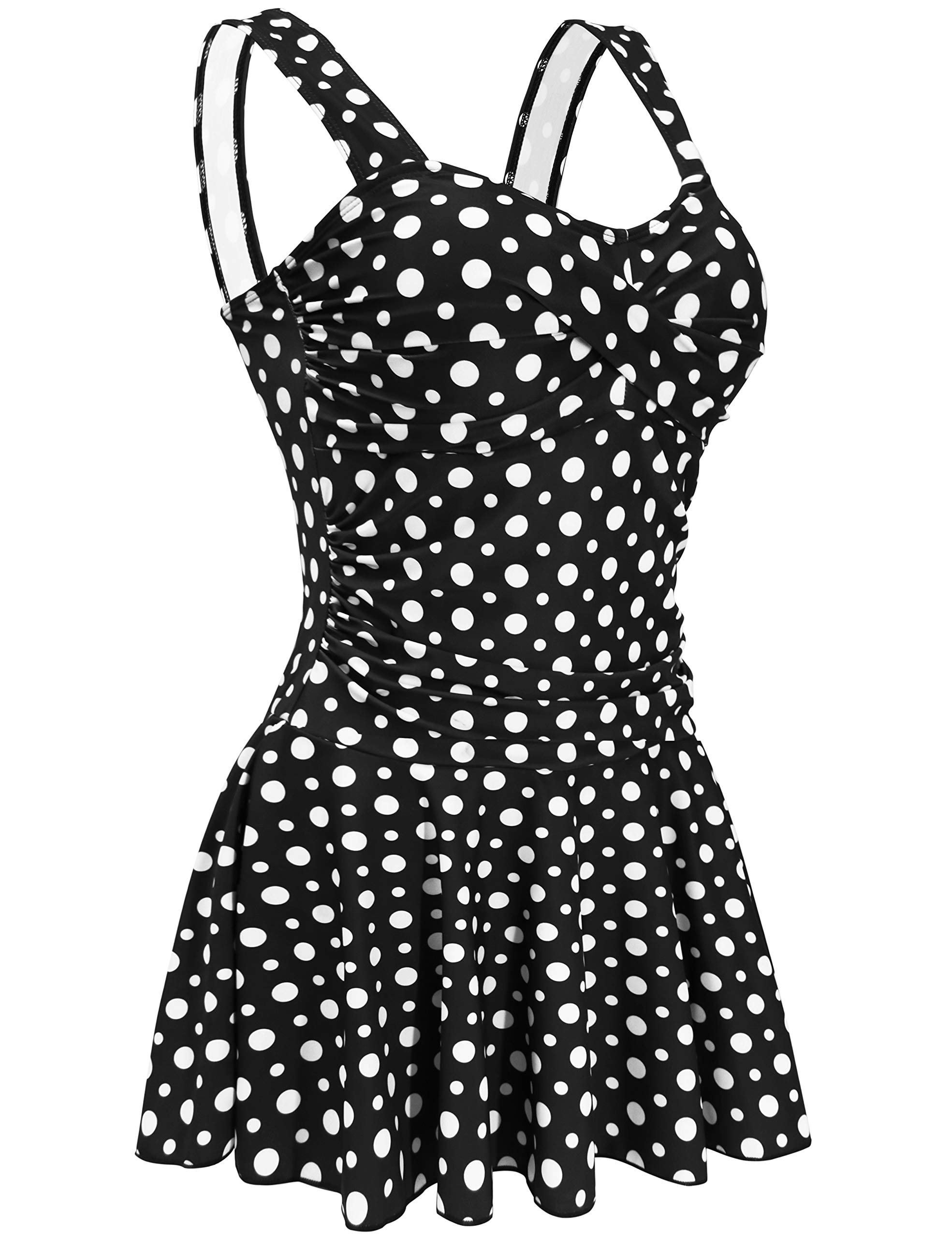 Maternity Two-Piece Tankini Swimsuit With Tummy Control & Shorts – Halter Top - View #2