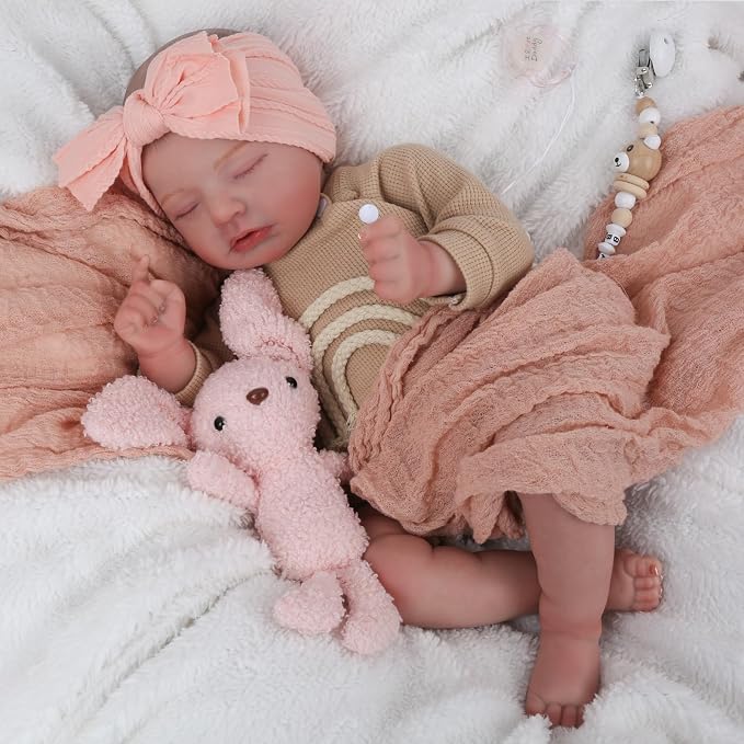 Muñeca Reborn Bebé Realista CHAREX 20 Pulgadas para 3+ miniatura 7
