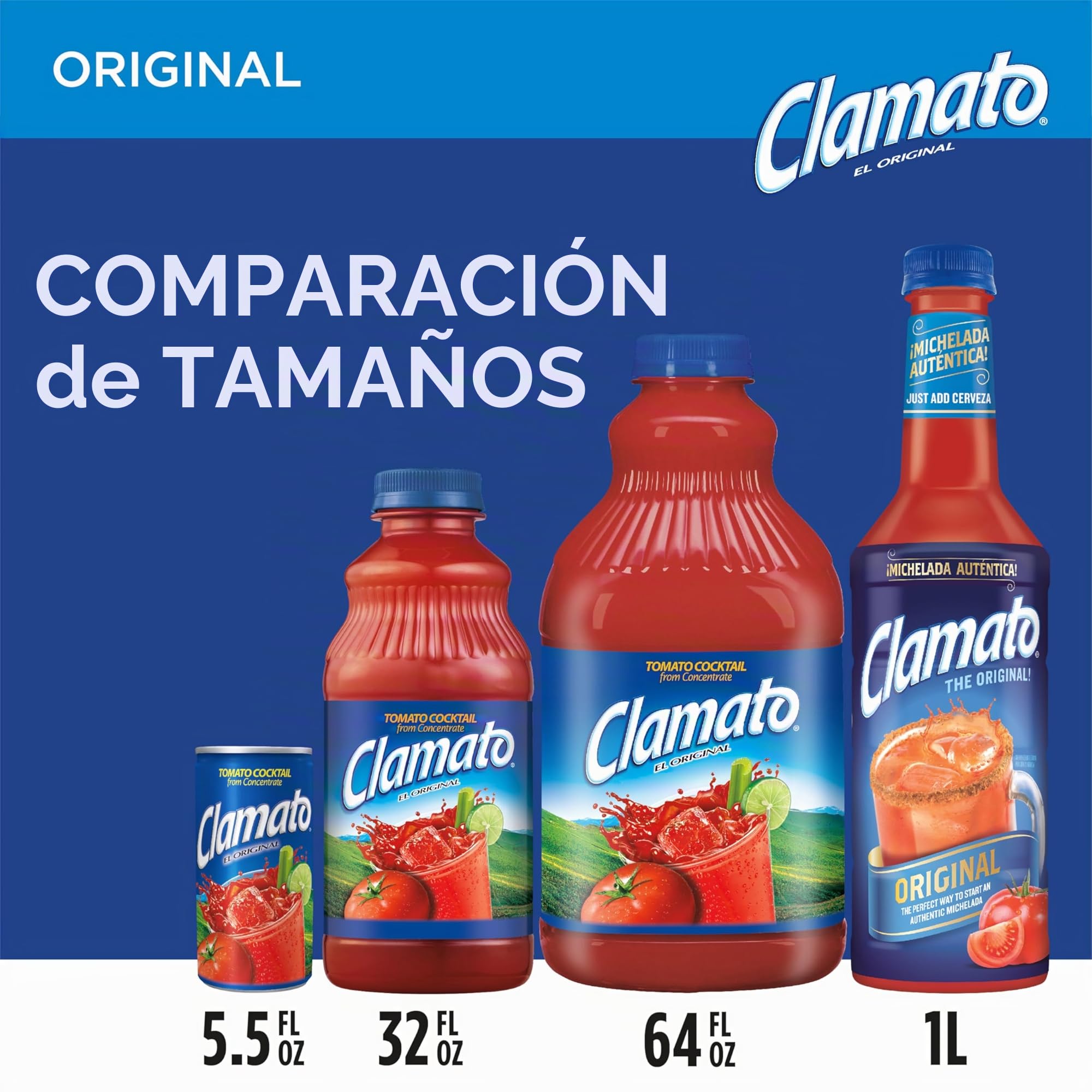 Motts Zumo Clamato Tomate 1890 Mililitro