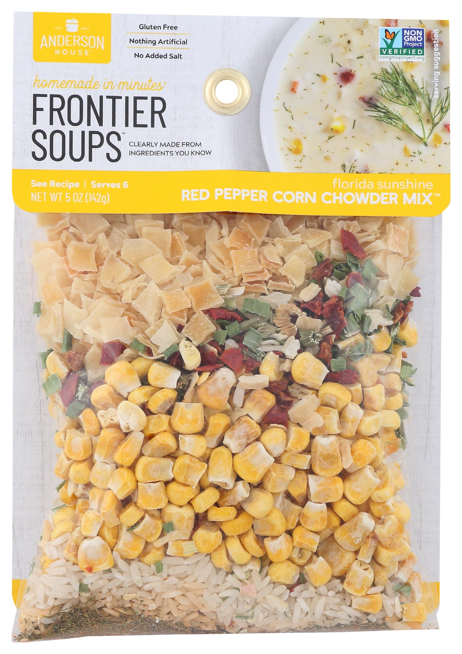FRONTIER SOUPS Red Pepper Corn Chowder, 5 OZ