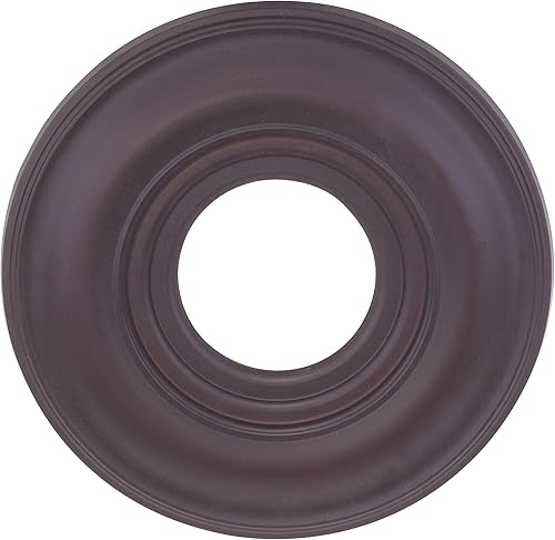 Livex Lighting 8209-07 Medallón de techo, bronce, 0,1 x 0,1 x 1
