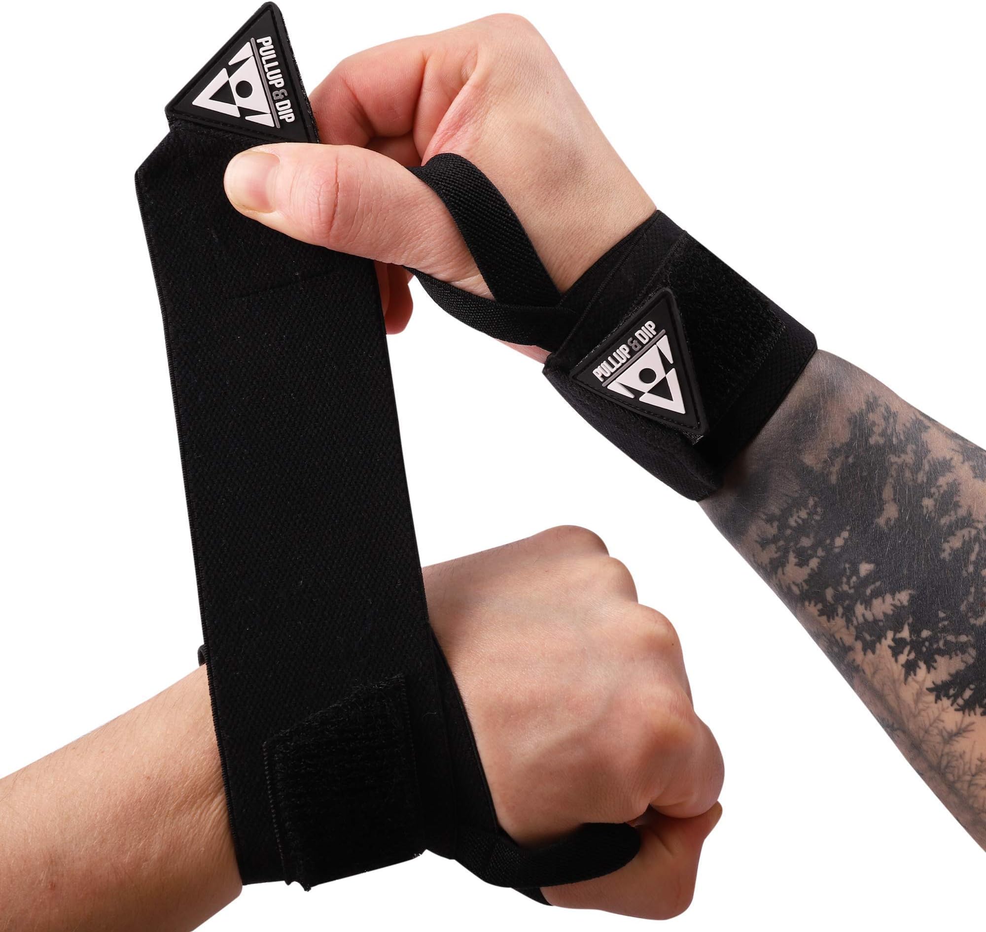 Wrist Wraps, Professional Wrist Support for Weightlifting, Calisthenics, Bodybuilding & Strength Training, Stabilizing & Protective for Women & Men, No More Wrist Pain