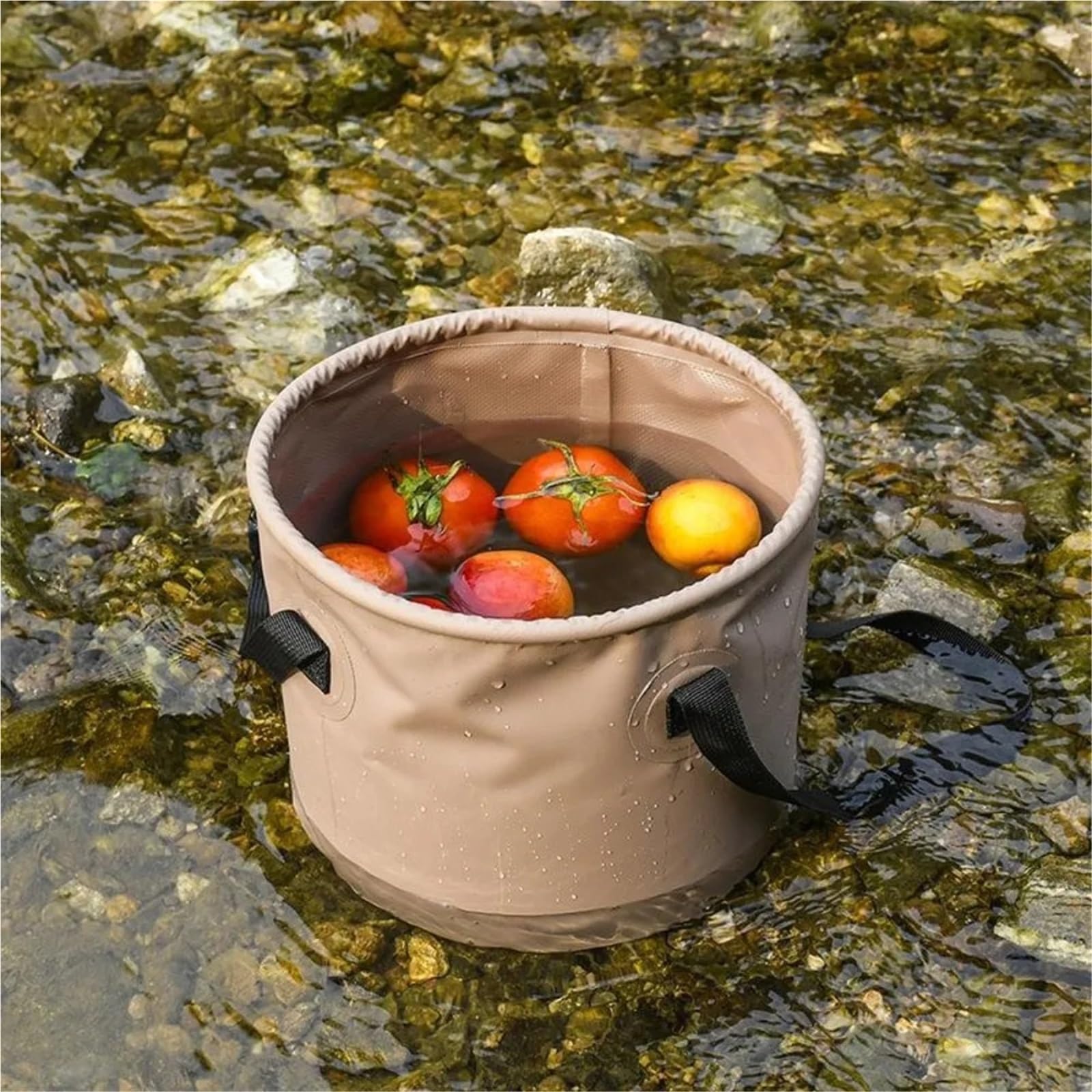 Camping-Klappeimer 5/10/20 l, wasserdicht, faltbar