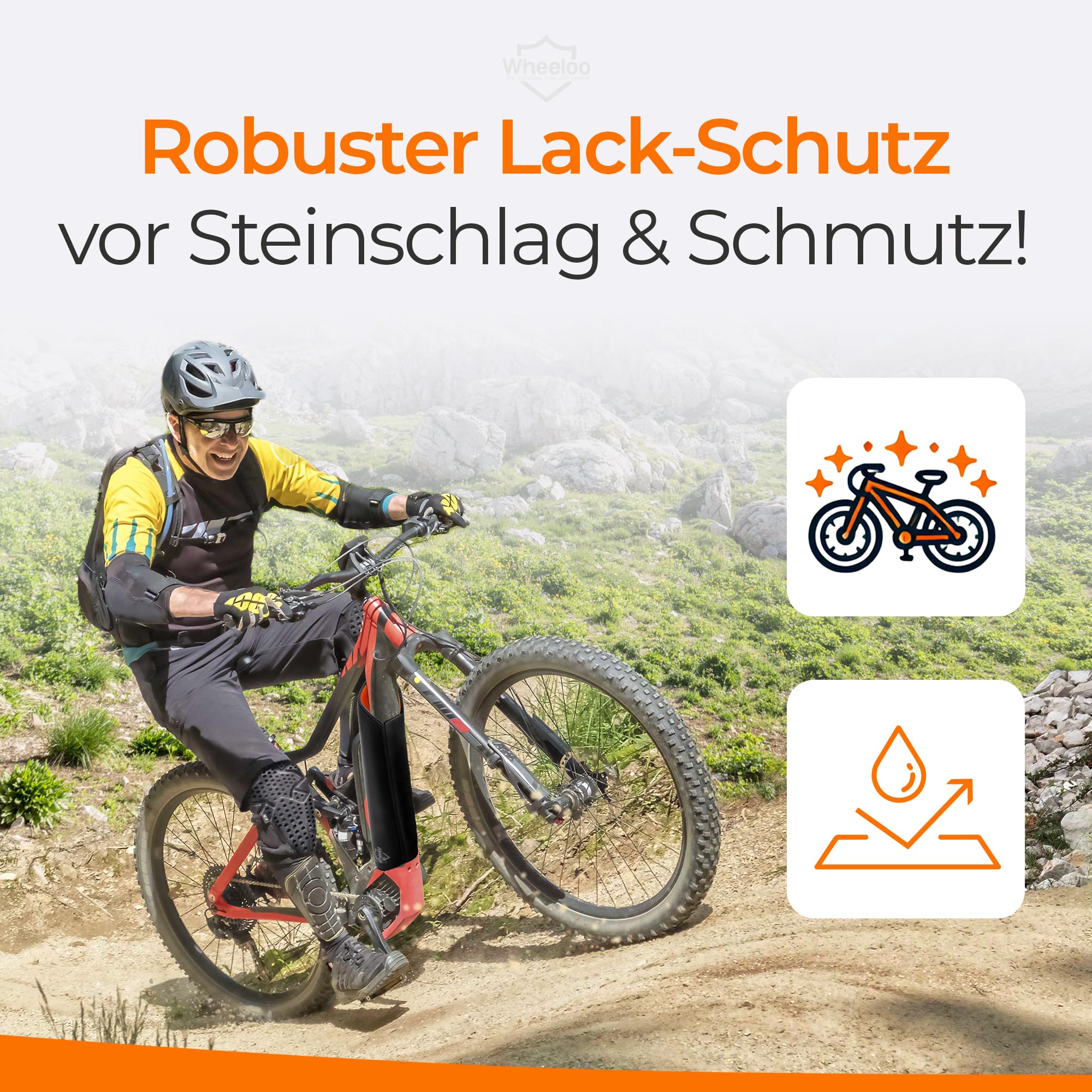 Pokrowiec ochronny na akumulator e-bike z otworem na uchwyt na butelkę I Ochrona ebike z zamkiem błyskawicznym + torba I dla większego zasięgu I uniwersalne dopasowanie I Pokrywa rowerowa dla
