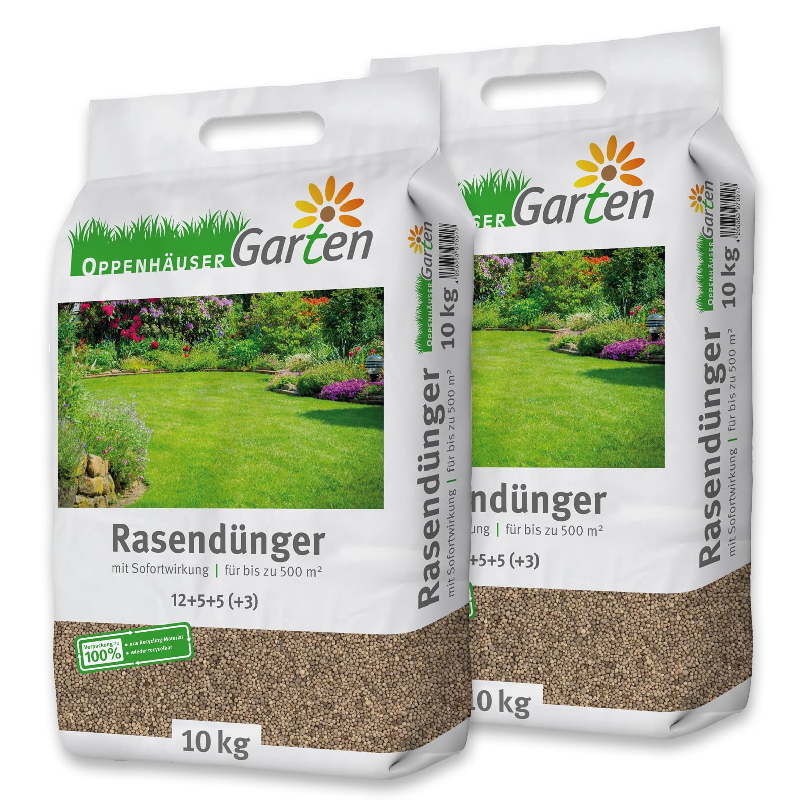 Engrais gazon printemps 20 kg 1000m² effet immédiat pelouse dense verte robuste repousse mousse longue durée