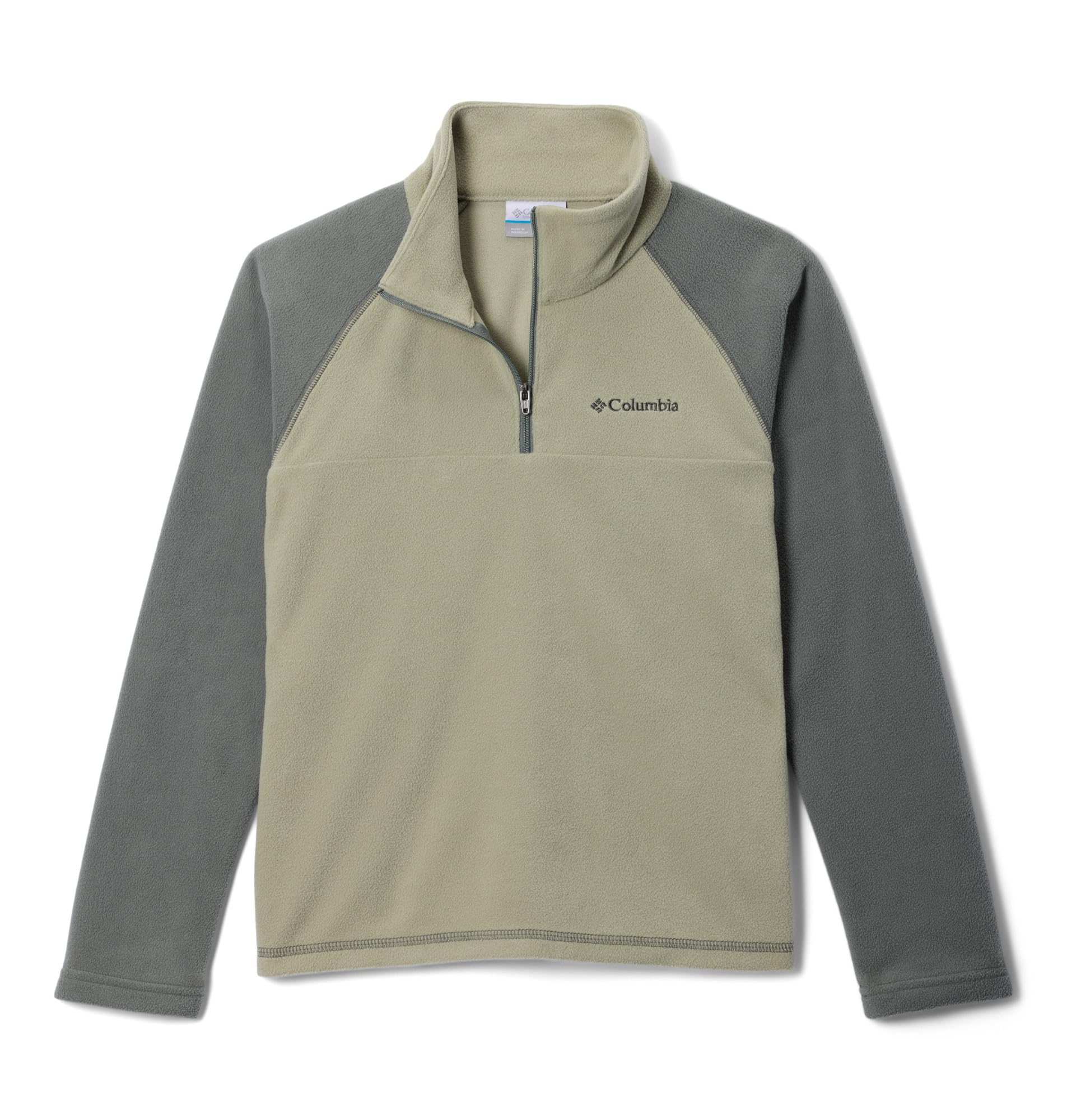 Columbia Pull en polaire semi-zippé pour garçon Safari/Sedona Sauge Taille XS
